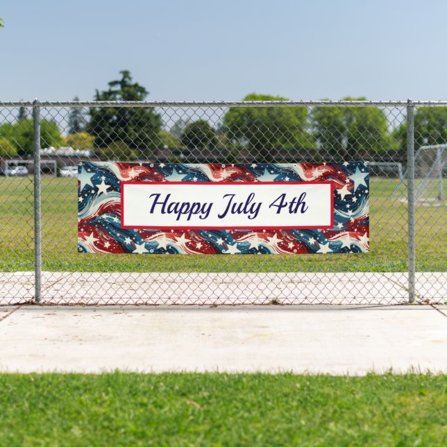 July 4th Outdoor Banner (Insitu)