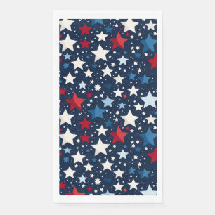July 4th Paper Guest Towel Napkin
