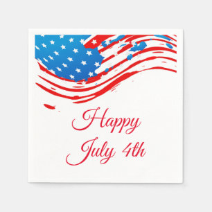 July 4th Paper Napkins