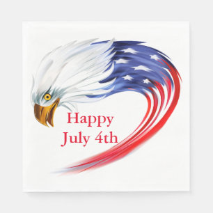 July 4th Paper Napkins