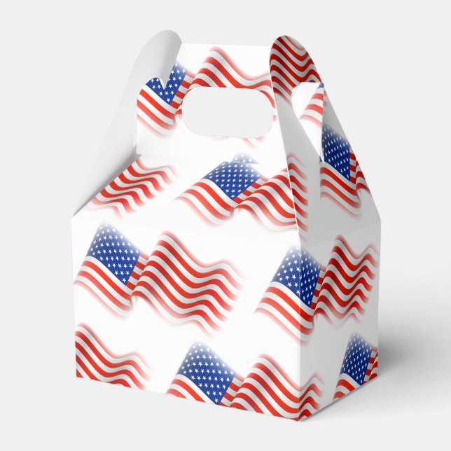 July 4th Party Favour Box (Front Side)