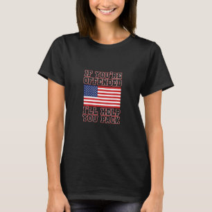 July 4th patriotic flag america 'merica independen T-Shirt