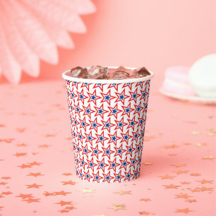 July 4th Patriotic Paper Cup