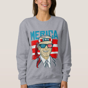 July 4th President Biden Merica USA Sweatshirt
