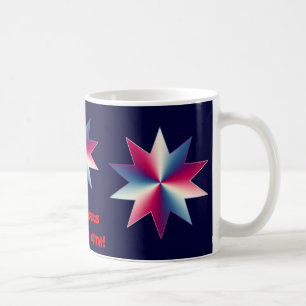 July 4th Red, White and Blue Coffee Mug