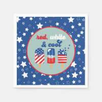 July 4th Red White Blue Birthday
