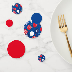 July 4th Table Confetti