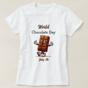 July 7th is World Chocolate Day T-Shirt