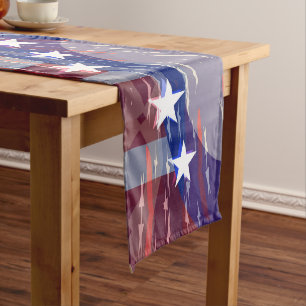 July fireworks 001 medium table runner