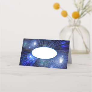 July Fourth Party Name Place Card