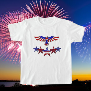 July Fourth Patriotic preteen t-shirt