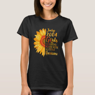 July Girls 2004 19th Birthday 19 Years Old T-Shirt