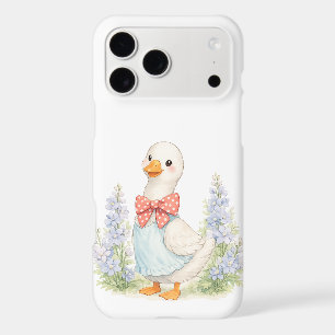 July larkspur coquette polka dots bow goose