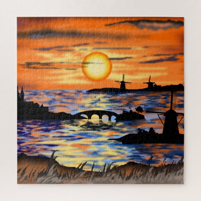 July Morning Puzzle (Vertical)