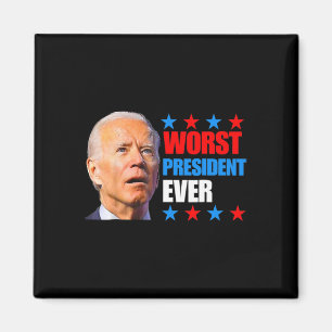July Trump 2024 Election Worst President Ever Joe  Magnet