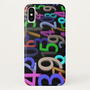 Jumble of Numbers Image Case-Mate iPhone Case