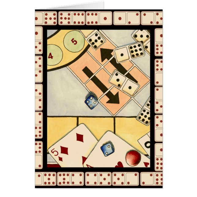 Jumbled Assortiment of Games of Chance (Devant)