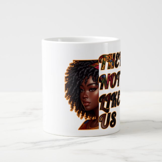 Jumbo 20-Ounce Coffee Mug – They Not Like Us (Front)