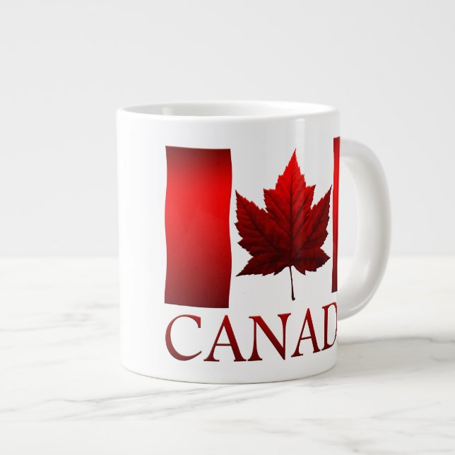 Jumbo Canada Coffee Cup / Mug Canada Souvenir Cup (Front Right)