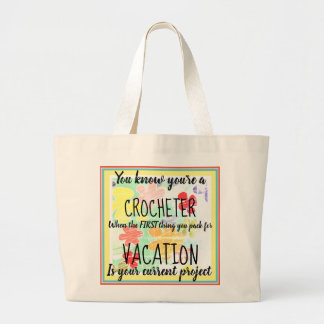 Jumbo Crochet Tote Bag