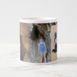 Jumbo Custom Photo Mug Jumbo Mug - Customized<br><div class="desc">Keep your best times close with this Jumbo Custom Photo Mug Jumbo Mug - Customized</div>