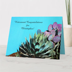 JUMBO Custom Southwest Retirement Congratulations Card