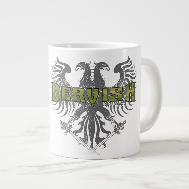 Jumbo Dervish Knives Coffee Mug (Front Right)