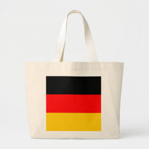 Jumbo Einkaufstasche Deutschland Fahne Large Tote Bag