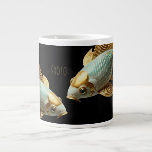 Jumbo Espresso/Porcelain Koi/Specialty Mug