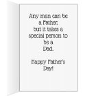 Jumbo Happy Father's Day Card - Add Your Pictures!