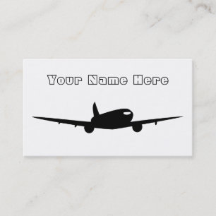 Jumbo Jet Business Card