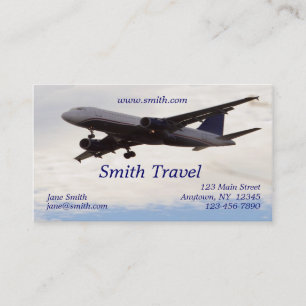 Jumbo Jet Business Card