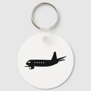 Jumbo Jet Keychain