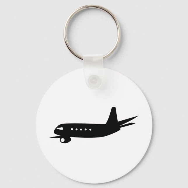 Jumbo Jet Keychain (Front)