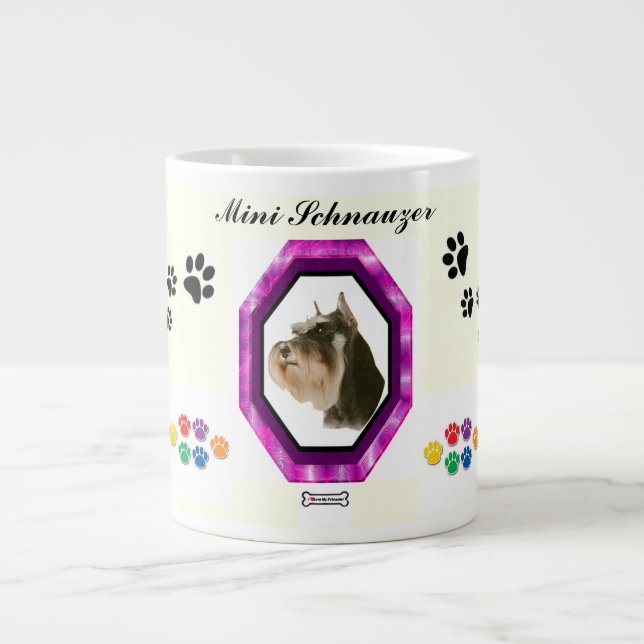Jumbo Mini Schnauzer Mug (Devant)
