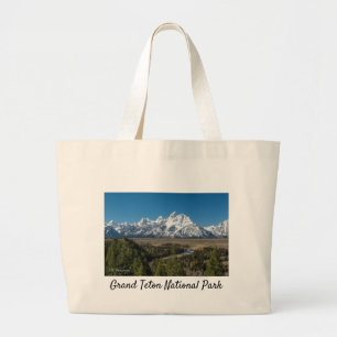 Jumbo Mountain Tote- Grand Teton National Park Large Tote Bag