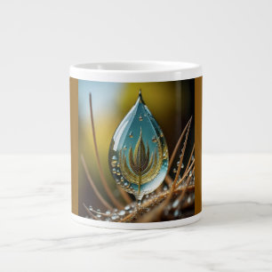 Jumbo Mug, 20oz (Raindrop) Large Coffee Mug