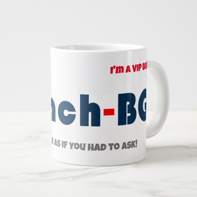 Jumbo Mug Beach-BG (Devant droit)