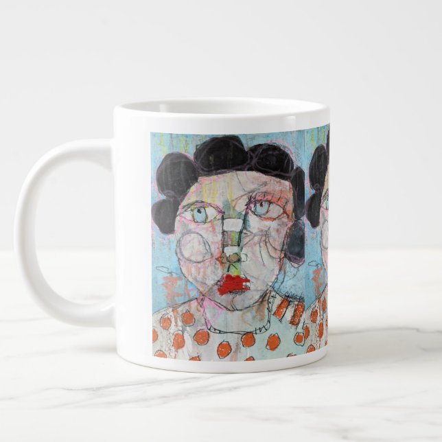 Jumbo Mug - Travail du nez (Gauche)
