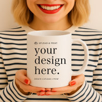 Jumbo Mug Votre design Télécharger 20oz