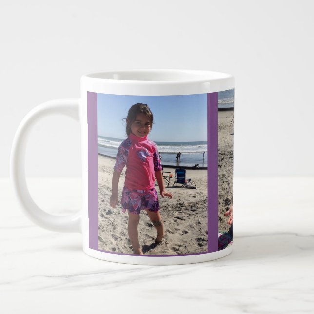 Jumbo Photo Mug Jumbo Mug - Customisé (Gauche)