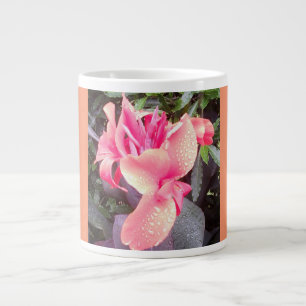 Jumbo Pink Canna Lily Photo Mug