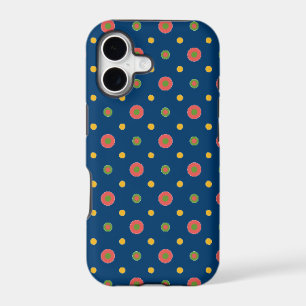 Jumbo Polka Dots Navy Blue iPhone 5/5s Xtreme Case