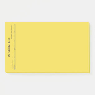 Jumbo post-it notes for organists