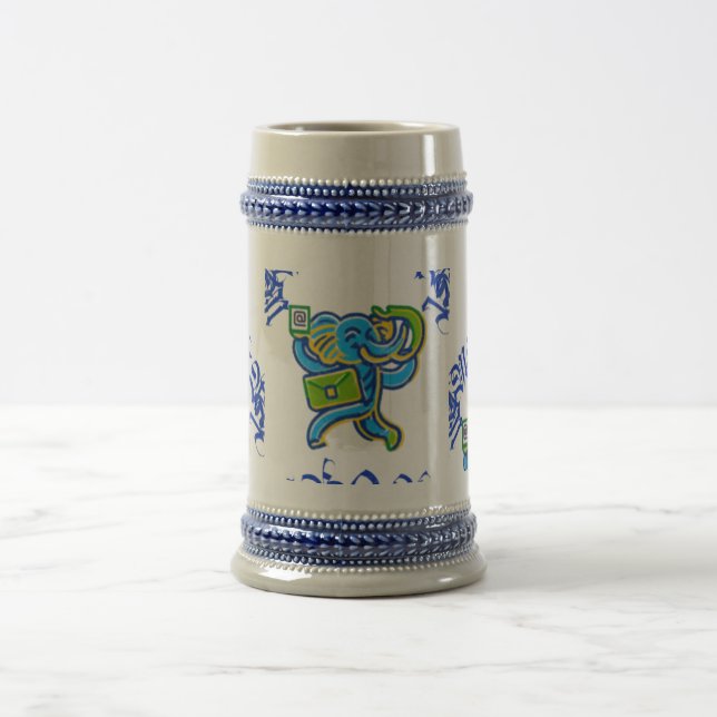 Jumbo Ram Beer Stein (Center)