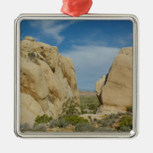 Jumbo Rocks at Joshua Tree National Park Metal Ornament