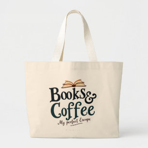 Jumbo Tote Bag for Book Lovers