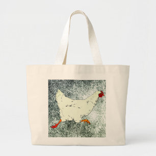 Jumbo Tote RUNNING HEN