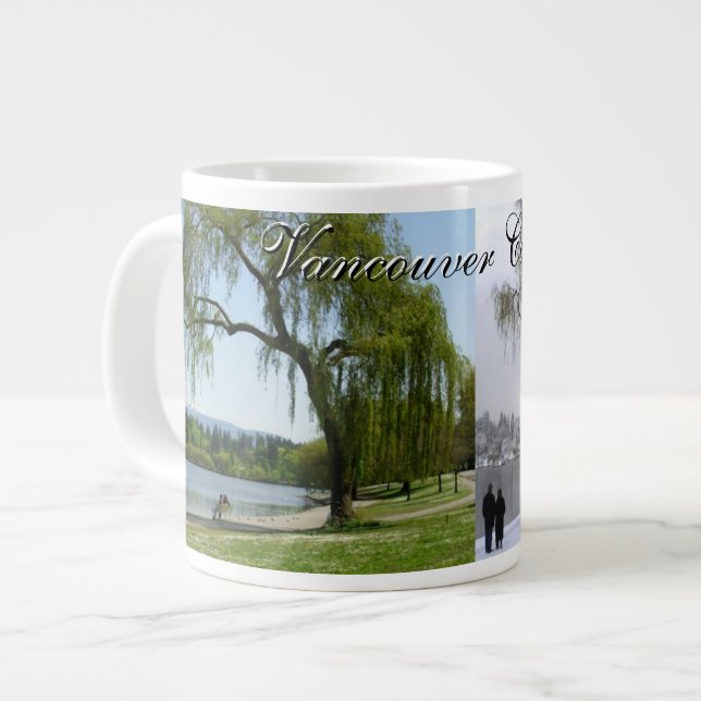 Jumbo Vancouver Coffee Cup Mug Personalized Cup (Front Left)