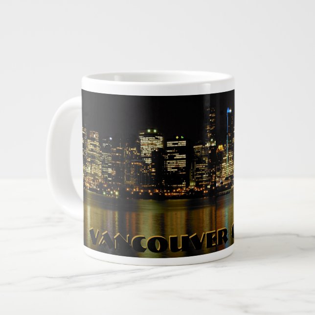Jumbo Vancouver Coffee Cup Mug Personalized Cup (Front Left)